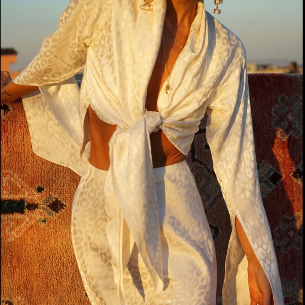 Rat & Boa Sui Kimono Top